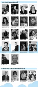 Auteurs et illustrateurs invités en 2012